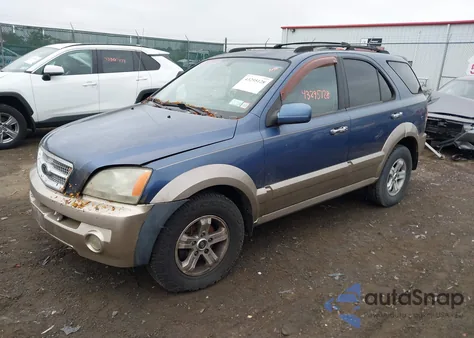 2005 Kia Sorento Ex/Lx z USA, uszkodzony, nr VIN KNDJD733555493417